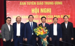 Đồng ch&iacute; Trần Thanh L&acirc;m giữ chức Ph&oacute; Trưởng Ban Tuy&ecirc;n gi&aacute;o Trung ương