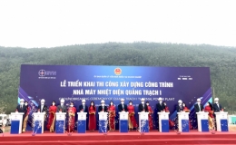 Khởi c&ocirc;ng x&acirc;y dựng Nh&agrave; m&aacute;y nhiệt điện Quảng Trạch I