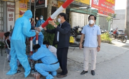 Nguy&ecirc;n X&aacute; (Vũ Thư): Dỡ bỏ phong tỏa từ 12 giờ ng&agrave;y 1/12