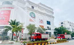 Ph&ograve;ng ch&aacute;y, chữa ch&aacute;y tại chợ,  trung t&acirc;m thương mại