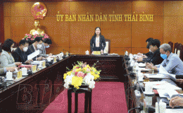 Sở Gi&aacute;o dục v&agrave; Đ&agrave;o tạo b&aacute;o c&aacute;o đề &aacute;n x&acirc;y dựng x&atilde; hội học tập tỉnh Th&aacute;i B&igrave;nh giai đoạn 2021-2030; chương tr&igrave;nh sức khỏe học đường tỉnh Th&aacute;i B&igrave;nh giai đoạn 2021-2025