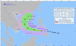 Tin b&atilde;o gần biển Đ&ocirc;ng (B&atilde;o Rai)