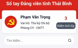 Từ năm 2022, Đảng bộ tỉnh Th&aacute;i B&igrave;nh triển khai &ldquo;Sổ tay đảng vi&ecirc;n điện tử&rdquo;