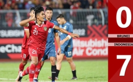 ĐT Brunei 0-7 ĐT Indonesia