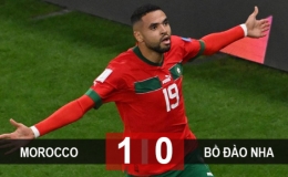 ĐT Morocco 1-0 ĐT Bồ Đ&agrave;o Nha: Ronaldo bật kh&oacute;c
