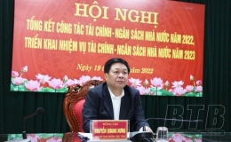Hội nghị trực tuyến tổng kết c&ocirc;ng t&aacute;c t&agrave;i ch&iacute;nh - ng&acirc;n s&aacute;ch nh&agrave; nước năm 2022   