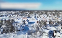 Nước Mỹ như kỷ băng h&agrave; v&igrave; b&atilde;o tuyết