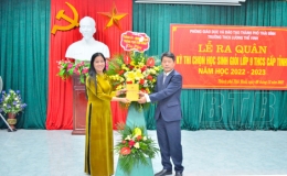 Th&agrave;nh phố: Gặp gỡ đội tuyển thi học sinh giỏi lớp 9 cấp tỉnh