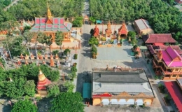 Vẻ đẹp ng&ocirc;i ch&ugrave;a 135 năm tuổi vừa được c&ocirc;ng nhận Điểm du lịch ti&ecirc;u biểu ĐBSCL