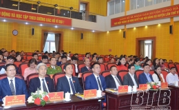 HĐND huyện Hưng H&agrave; kh&oacute;a XX, nhiệm kỳ 2021 - 2026 tổ chức kỳ họp thứ bảy