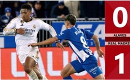 Kết quả Alaves vs Real Madrid: 0-1 (V&ograve;ng 18 La Liga 2023/24)