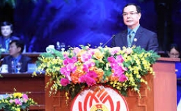 &Ocirc;ng Nguyễn Đ&igrave;nh Khang t&aacute;i đắc cử Chủ tịch Tổng Li&ecirc;n đo&agrave;n Lao động Việt Nam kh&oacute;a XIII