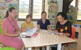 Sơ kết dự &aacute;n thư viện th&acirc;n thiện cấp tiểu học giai đoạn 2021-2025