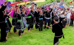 T&aacute;i hiện hoạt động văn h&oacute;a truyền thống trong &ldquo;Chợ phi&ecirc;n - Ch&agrave;o năm mới 2024&rdquo;