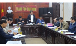 Thảo luận về dự thảo cuốn "Lịch sử Đảng bộ th&agrave;nh phố Th&aacute;i B&igrave;nh giai đoạn 2000 &ndash; 2020"