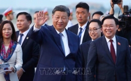 Tổng B&iacute; thư, Chủ tịch nước Trung Quốc Tập Cận B&igrave;nh kết th&uacute;c tốt đẹp chuyến thăm cấp Nh&agrave; nước tới Việt Nam