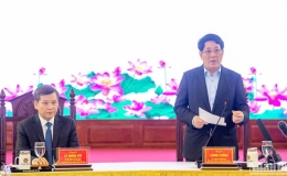 Chủ tịch nước Lương Cường: X&acirc;y dựng ng&agrave;nh T&ograve;a &aacute;n tinh-gọn-mạnh, hoạt động hiệu lực, hiệu quả