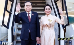 Chủ tịch Quốc hội Trần Thanh Mẫn v&agrave; Phu nh&acirc;n kết th&uacute;c tốt đẹp chuyến thăm ch&iacute;nh thức Nhật Bản
