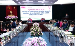 Hội thảo khoa học về học tập v&agrave; l&agrave;m theo tư tưởng, đạo đức, phong c&aacute;ch Hồ Ch&iacute; Minh