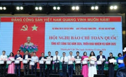 Khối b&aacute;o địa phương: 8 cơ quan b&aacute;o ch&iacute; đạt mức xuất sắc
