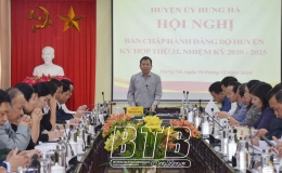 Năm 2024, Đảng bộ huyện Hưng H&agrave; kết nạp được 231 đảng vi&ecirc;n mới