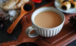 Sưởi ấm ng&agrave;y đ&ocirc;ng với ly tr&agrave; sữa gừng thơm nồng