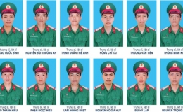 Truy tặng Hu&acirc;n chương Bảo vệ Tổ quốc cho 12 liệt sĩ Qu&acirc;n khu 7