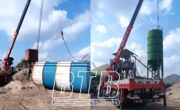 Tự th&aacute;o dỡ th&ecirc;m 2 trạm trộn b&ecirc; t&ocirc;ng tr&aacute;i ph&eacute;p tại Vũ Thư 