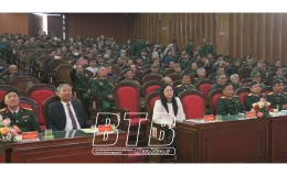 Vũ Thư: Gặp mặt kỷ niệm 80 năm ng&agrave;y th&agrave;nh lập Qu&acirc;n đội nh&acirc;n d&acirc;n Việt Nam