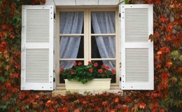 Ban c&ocirc;ng nở đầy hoa 