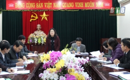 Họp Ban đại diện HĐQT Ng&acirc;n h&agrave;ng CSXH th&agrave;nh phố Th&aacute;i B&igrave;nh