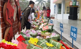Ng&agrave;y hội d&acirc;n gian Trường THPT Chuy&ecirc;n Th&aacute;i B&igrave;nh