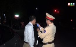 Tiền Hải: Tăng cường xử l&yacute; nghi&ecirc;m vi phạm nồng độ cồn