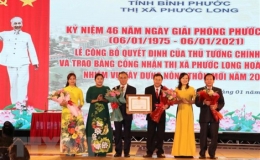 Thị x&atilde; Phước Long ho&agrave;n th&agrave;nh x&acirc;y dựng n&ocirc;ng th&ocirc;n mới