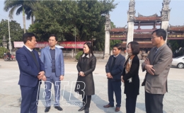 Chuẩn bị c&aacute;c điều kiện phục vụ tổ chức lễ hội đền Trần năm 2021