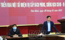 Ban Chỉ đạo ph&ograve;ng, chống dịch Covid-19 tỉnh họp triển khai một số nhiệm vụ cấp b&aacute;ch ph&ograve;ng, chống dịch