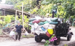 Kh&aacute;nh Ho&agrave;: Cựu chiến binh x&atilde; Suối C&aacute;t x&acirc;y dựng n&ocirc;ng th&ocirc;n mới