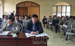 X&iacute; nghiệp Khai th&aacute;c c&ocirc;ng tr&igrave;nh thủy lợi huyện Th&aacute;i Thụy: Giải ph&oacute;ng gần 600.000 m&eacute;t vu&ocirc;ng b&egrave;o bồng