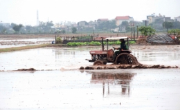 Bảo đảm đủ nước gieo cấy l&uacute;a vụ xu&acirc;n