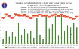 Ng&agrave;y 25/1: C&oacute; 15.743 ca Covid-19