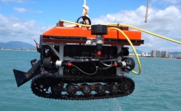 Thử nghiệm robot thu gom r&aacute;c thải đại dương