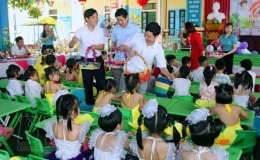 C&ocirc;ng đo&agrave;n Trường Mầm non Quang Trung: Gắn kết v&agrave; sẻ chia