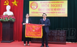 Đ&ocirc;ng Hưng: Khen thưởng 47 tập thể, c&aacute; nh&acirc;n l&agrave;m tốt c&ocirc;ng t&aacute;c khuyến học, khuyến t&agrave;i