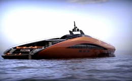 Du thuyền c&oacute; thể 'bay' tr&ecirc;n mặt nước