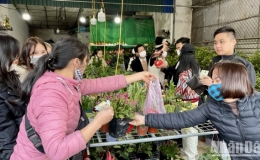 H&agrave;ng vạn người đổ về phi&ecirc;n chợ "mua may, b&aacute;n rủi"