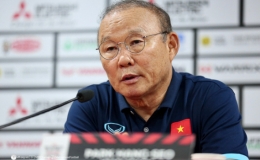 HLV Park Hang Seo: "Th&aacute;i Lan đang c&oacute; lợi thế nhất định, nhưng ĐT Việt Nam sẽ cố gắng thắng tr&ecirc;n s&acirc;n kh&aacute;ch"