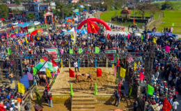 S&ocirc;i động Hội vật l&agrave;ng S&igrave;nh tại TP. Huế