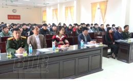 Tiền Hải: Bồi dưỡng nhận thức về Đảng cho đo&agrave;n vi&ecirc;n ưu t&uacute; chuẩn bị nhập ngũ