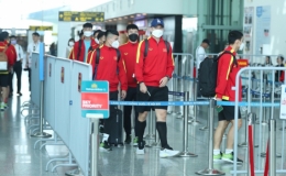 Tuyển Việt Nam l&ecirc;n đường đi đ&aacute; trận cuối AFF Cup 2022