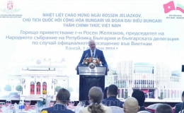 Chủ tịch Quốc hội Bulgaria gặp gỡ đại diện những người Việt Nam từng học tập, c&ocirc;ng t&aacute;c tại Bulgaria